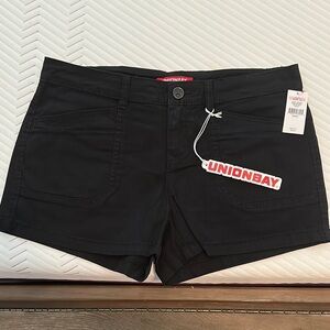 UNIONBAY Black Cargo Shorts